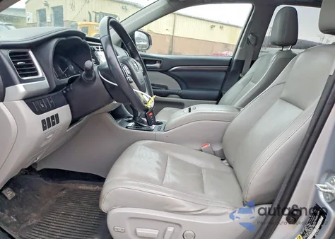 2014 Toyota Highlander Hybrid Limited z USA, uszkodzony, nr VIN 5TDDCRFHXES006256